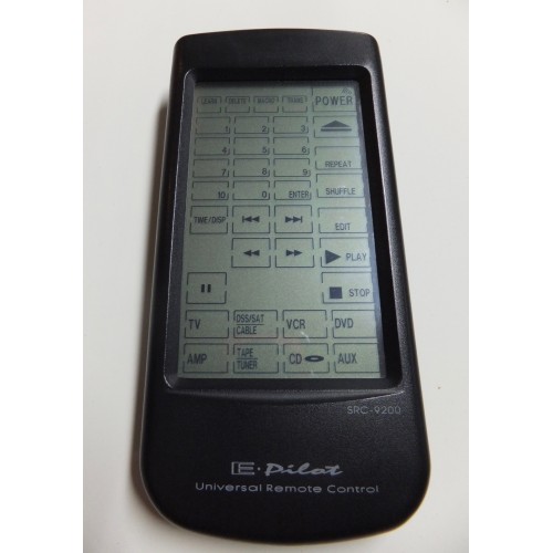 E Pilot SRC 9200 Touch Screen Backlit Universal Learning Remote